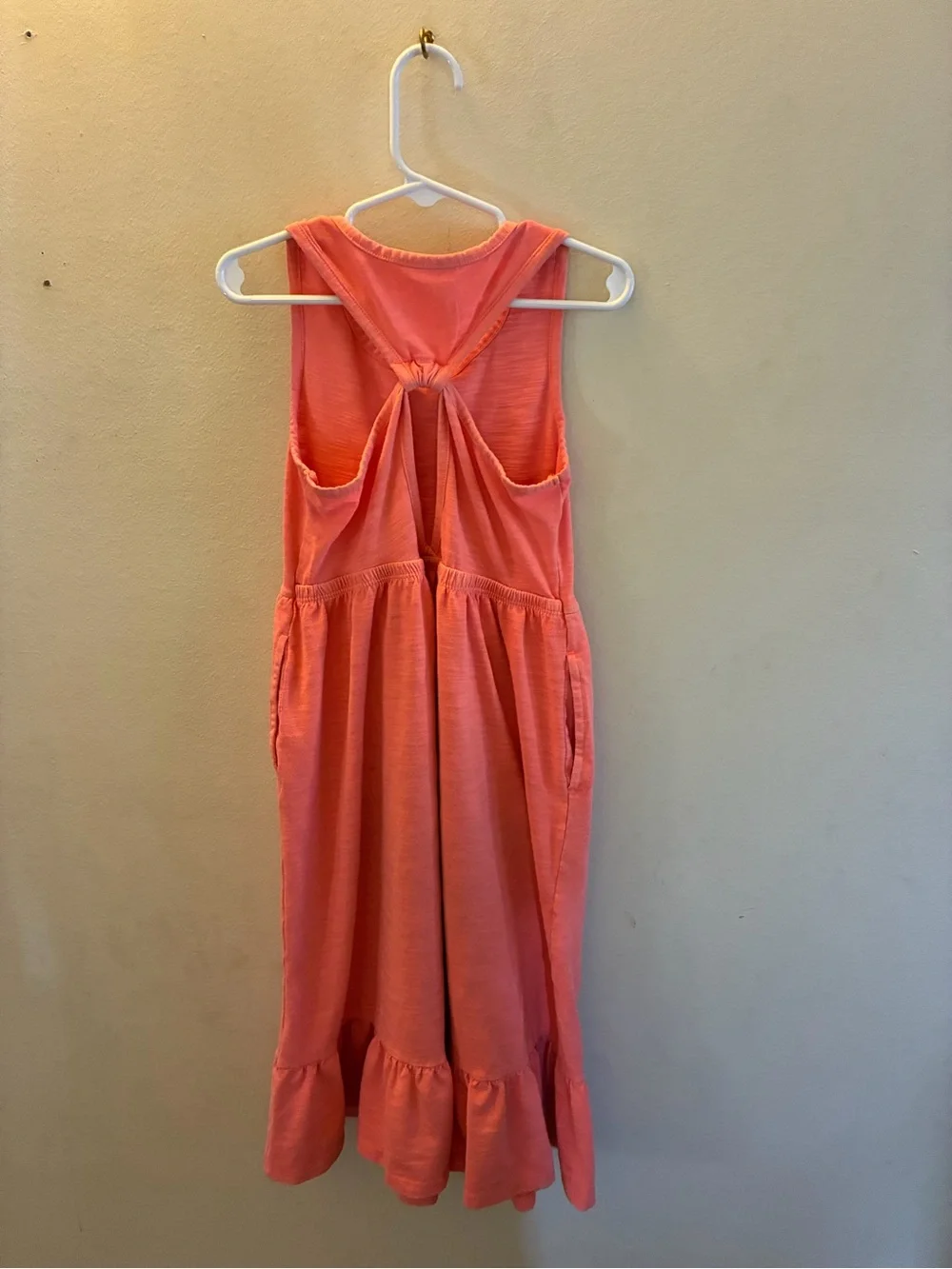 Cat & Jack Pink Multi-Stripe High-Low Sundress